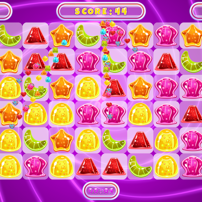 game jelly match
