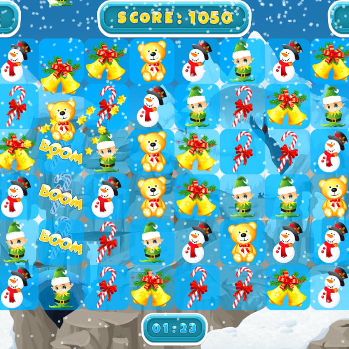 game christmas match